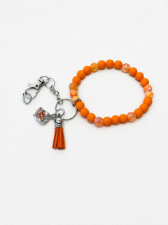 Shades of Orange Phone Charm