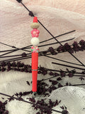 Pink Beaded Diffuser Pen