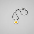 Paw print diffuser pendent necklace
