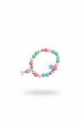 Pink and Blue multicolored diffuser bracelet