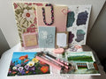 Pink Floral Stationary Gift Set